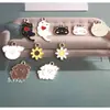 Fabricante de guirlanda de balanço de desenho animado, acessórios de animais de gato, fábrica atacadista, liga de metal, gota de óleo, acessórios de joias DIY