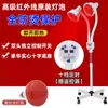 Lámpara de horneado infrarroja de doble cabezal lámpara vertical de luz roja calefacción del hogar salón de belleza cuidado de la salud terapia calefacción de sala bombilla de luz de horneado