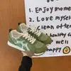 Versátiles Cómodos 2026 Ligeros Casual Zapatos Deportivos Alemanes Zapatos de Entrenamiento Suela Suave Nuevo Modelo Malla Transpirable Mujer Verde Otoño