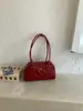 Moda E-commerce Transfronteiriço Bolsa de Ombro Alta Qualidade Padrão Diamante Novo Feminino Bolsa Boston Casual Grande Capacidade Bolsa de Ombro Único
