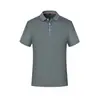 Camiseta de Trabajo de Seda de Hielo de Secado Rápido Camisa Polo de Manga Corta Estilo Unisex de Verano Impresión de Logo Gratuita