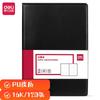 Cuaderno Deli con Papel Blanco Arroz Espesado para Protección Ocular, Escritura Suave Sin Tinta que traspase, Cuaderno de Oficina con Cierre Magnético