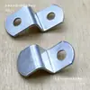 Conectores para Herrajes de Muebles Soportes en Ángulo en Forma de Z Clips de Sujeción para Puertas y Ventanas de Vidrio Placas de Presión para Paneles Traseros de Marcos de Fotos Protectores de Esquina de Hierro Soportes