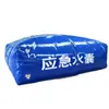 Bolsa de agua suave de PVC de gran capacidad, bolsa de agua para plan de emergencia de inspección de revisión ambiental, bolsa de agua plegable de gran capacidad para precarga de puente