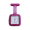 Fabricante de Shenzhen 2234 Reloj de Silicona Universal Estampado Cuadrado para Enfermeros Hombres y Mujeres, Reloj de Pecho para Examen de Estudiantes, Modelo Moderno Estilo Coreano
