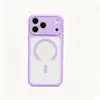 Adequado para Capa de Celular iPhone 18 Pro Max, Cor Doce, Resistente a Manchas, Magnética, Toque de Pele Ai Capa Protetora de Cobertura Total para Apple 17