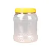 Botella de Miel Engrosada 3kg Botella de Embalaje de Plástico 3000g Botella para Galletas Fábrica Venta al por Mayor Botella de Boca Ancha Grado Alimenticio para Pepinillos