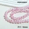 [Rose Manor] Pulsera de Abalorios Hecha a Mano Esmaltada DIY Joyería Abalorios Sueltos Flor Brillo Cuentas de Ábaco Facetadas