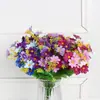 Flor Artificial Salto Orquídea Crisantemo Margarita 28 Cabezas Accesorios de Fotografía Diseño Paisajismo Flor Artificial Fabricante Venta al por Mayor Personalización