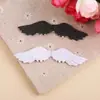 Binyan tela bordada adhesivo sello bordado para computadora boutique DIY alas de ángel blanco y negro parche decoración de ropa parche parche
