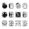Pendientes de Acero Inoxidable 316 de Alta Venta Transfronteriza Sin Perforaciones, Clips Magnéticos de Zirconia para Oreja, Tachuelas para Cartílago de la Oreja, Set de Joyería para Oreja, Directo de Fábrica