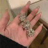 Corea del Sur Estilo Francés Retro Brillante Circonita Pasador Clip de Instagram Clip Lateral Moda Combinación Perfecta