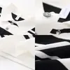 Camisa Polo Tricot Manga Curta Masculina Listrada com Gola Estilo Old Money, Camiseta de Seda Gelada para Negócios no Verão, Atacado de Fábrica Transfronteiriço