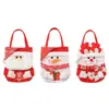 Bolsa de Regalo Navideña Transfronteriza, Bolsa de Manzana para Nochebuena, Bolsa de Regalo, Bolso de Mano, Bolsa de Caramelo de Dibujos Animados con Tapa abatible