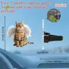 Lindo Clip de Perfume para Ventilación de Coche de Gato Gatito Acrílico Decoración de Coche Accesorio de Interior Adorno de Fragancia