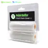 Rodillo de Espuma 4 pulgadas 9 pulgadas Base de Agua Amarillo y Blanco Elástico Redondo Cabeza Plana Esponja de Alta Densidad Cubierta de Pelo Rodillo Cepillo