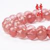 Cuentas Rojo Sandía Corte al por Mayor Pulsera de Cristal Productos Semielaborados al por Mayor