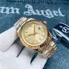 Geração de microempresas marca de trabalho 40MM calendário duplo masculino 904L automático mecânico relógios estação de atacado oeste suprimento transfronteiriço