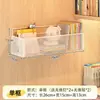 Estante de almacenamiento de pared para dormitorio, no requiere taladro, cesta colgante para pared de dormitorio, estante de almacenamiento para cama, organizador de pared para litera superior