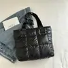 2025 Nova Bolsa da Moda Bolsa Feminina Bolsa Transversal Estilo Coreano Bolsa de Algodão Espacial Bolsa de Ombro Bolsa de Mão Bolsa Xadrez Bolsa Tendência