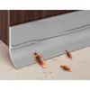 Tira de vedação inferior para fresta de porta autoadesiva à prova de som anti-roubo defletor de fresta de porta tira de borracha para porta de vidro tira para vento de janela