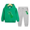 Traje de niño otoño 2024 primavera y otoño ropa infantil atractiva suéter pantalones de niño pequeño casual suelto dos piezas