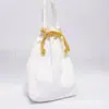 Bolsa de Lona con Cordón, Bolsa de Algodón, Personalizable con Impresión de Logo