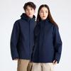 Chaqueta Impermeable Personalizada para Mujer Impermeable para Exteriores Desmontable Tres en Uno Ropa de Trabajo Chaqueta 4S con Logo Impreso Personalizado