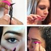 Moldeador de Sombra de Ojos, Sello Perezoso para Delineador de Ojos, Sello de Silicona para Sombra de Ojos de Pestañas, Herramienta de Belleza Portátil, En Stock