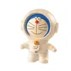 Estilo Japonés Estilo Retro Gato Doraemon Dingdang Luz de Noche Alcancía Adornos Hechos a Mano Artesanías de Resina Regalo de Cumpleaños