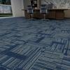 Alfombra Modular Comercial de Oficina Sala de Billar Industrial Sala de Exposiciones Edificio de Oficinas Alfombrilla Ignífuga Espacio Comercial