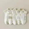 Meias Verão Femininas Meias Finas Sapatilha Meias Femininas Masculinas Meias Cor Sólida Preto e Branco Poliéster Algodão Respiráveis Absorventes de Suor Invisíveis Descartáveis