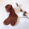 Medias de Pierna Entera de Algodón Peinado Estilo Español Primavera Verano Mariposa Flor Hueca Lateral para Hombres Mujeres Niños