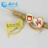 Fabricantes fazem emblema de metal pintado personalizado médico criativo formato especial não pago doação de sangue pin de distintivo comemorativo personalizado