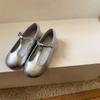 Zapatos de Primavera para Niños Estilo Coreano 1-3-6 Años Zapatos Pequeños de Cuero para Niña Zapatos de Princesa para Niños Zapatos de Ballet para Bebé de Boca Baja Otoño