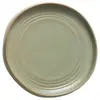 Vajilla Cerámica Retro de Alta Gama para Restaurantes y Hoteles, Plato para Bistec Estilo Occidental Nervado Personalizado, Plato Hondo de Alto Valor Estético para Uso Doméstico