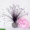 Venta Caliente Flores Artificiales de Flash Accesorios para Arreglos Florales Flor de Pavo Real Hierba de Pavo Real Decoración de Boda Hierba de Pavo Real