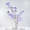 Flor de Pera para Casamento Flores Artificiais Materiais para Decoração de Sala de Estar Mesa de Jantar Ornamentos Arranjo de Salão de Casamento Materiais de Flores Flores para Adereços de Fotografia
