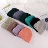 Gorro de punto transfronterizo de color sólido, gorro de punto de invierno, gorro de punto de lana para hombres y mujeres, estudiantes, gorro melón