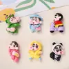 Accesorios de Resina DIY de Dibujos Animados Joyería Trasero Xiaoxin Pegamento de Crema Pasador Hecho a Mano Funda para Teléfono Móvil Hebilla de Zapato Accesorios Lote
