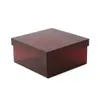 Caja de Almacenamiento Acrílica Transparente Colorida con Tapa, Caja de Regalo, Caja para Empaque de Dulces, Regalo de Retorno para Dama de Honor, Caja de Regalo Personalizada
