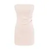 Estilo Desejo Puro Temperamento Tomara-que-caia Verão Novo Franzido Cintura Marcada Emagrecedor Sexy Que Marca o Quadril Vestido Curto para Mulheres
