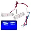 Luces Laterales para Camión, Doble Modo, 12 LEDs Estroboscópicos, 12V/24V Impermeables, Luces de Señalización para Camión de Alto Brillo, Suministro Transfronterizo