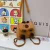 Mochila Nueva de Amor Pequeño Mapache Linda Bolsa de Hombro para Estudiantes Mochila Cruzada de Muñeca Mochila de Muñeca Japonesa
