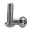 Tornillos para Máquina de Acero Inoxidable 304, Cabeza Plana Redonda, Hexagonal, Hechos en América