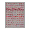 Redanco3D Planos Ins Populares Pegatinas para Uñas de Dibujos Animados con Papel de Aluminio Dorado y Plateado Pegatinas para Uñas de Lazo Dh-1061