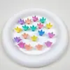 Mini grampo de cabelo pequeno infantil acessórios de cabelo de plástico com glitter presilha de cabelo fofa de gelatina para cabelo de bebê trançado grampo de cabelo quebrado presilha de cabelo