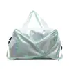 Nova Bolsa Fitness, Grande Capacidade, Bolsa de Viagem Colorida Brilhante, Bolsa Transversal de Ombro Casual, Fashion e Versátil Venda por Atacado