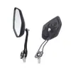 Carro elétrico, carro a bateria, acessórios de modificação de motocicleta, refletor universal de liga de alumínio de cor personalizada, espelho retrovisor, espelho retrovisor