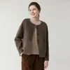Abrigo de lana en tejido de lana estilo Chanel para mujer, una pieza mágica que estiliza para figuras petite, abrigo corto de lana de primavera/otoño con un toque elegante y con estilo